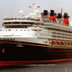 Disney Magic, the company’s first cruise ship, arrives in Port Canaveral, Florida, July 15, 1998. Image via AP.
